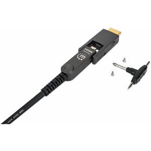 Cable HDMI Intellinet 355698 | 4K@60Hz, 50m, 18Gbps, Oro Contacto Chapado