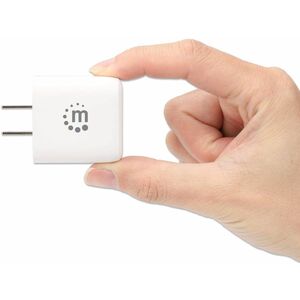 Cargador Pared Intellinet 406291 | USB-C PD 20W, Adaptador Universal