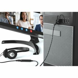 Adaptador de Auriculares Intellinet 153560 | Plástico, Cobre, Compatible con PC, Smartphone, Macbook