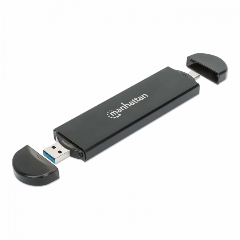 Gabinete Sdd, USB-A / USB-C M.2 Nvme/sata - 1 X SSD Admitido - Aluminio