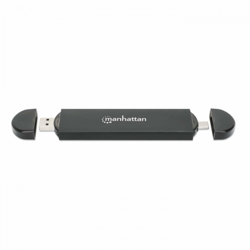 Gabinete Sdd, USB-A / USB-C M.2 Nvme/sata - 1 X SSD Admitido - Aluminio