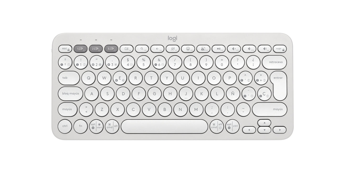 Teclado Inalámbrico Logitech K380s | Bluetooth, Conectividad USB, Español