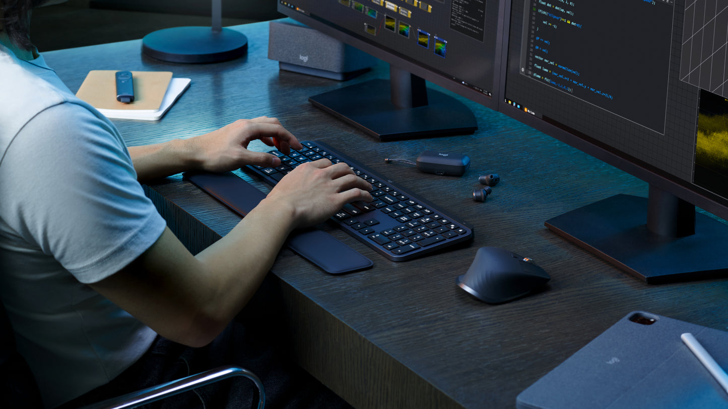 Logitech Mx Keys S Teclado - Inalámbrico Conectividad - USB Interfaz - Membrana/tijeras Llave de Contacto - Bluetooth - 10m - Windows 10, Windows 11, Macos 10.15, Chromeos, Linux, Ipados 14, Android