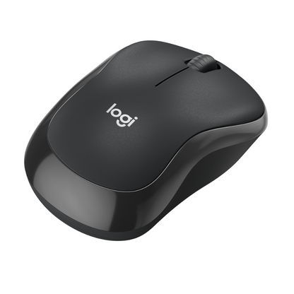 Mouse Logitech Silent M240 Travel - Bluetooth - Óptico - 3 Botón(es) - Grafito - Inalámbrico - Simétrico