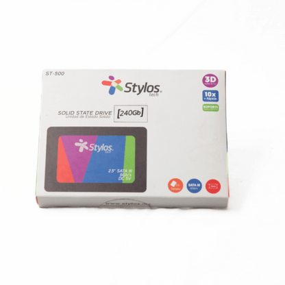 Unidad Estado Solido Stylos 240GB /sata Iii / 6gb/s / 2.5 / 7MM