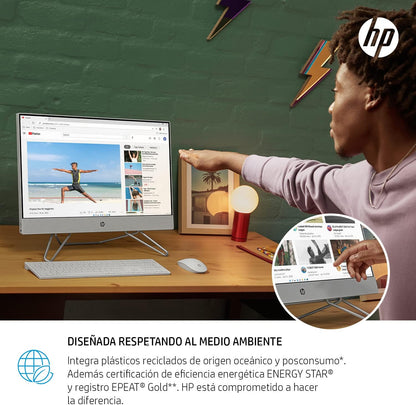 Todo En Uno HP ProOne 245 G10 | 23.8" FHD, AMD Ryzen 3 7320U