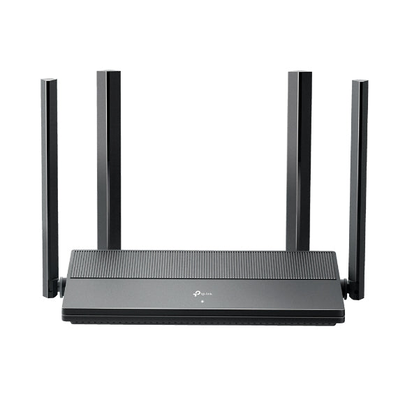 TP-LINK Ex141 WI-FI 6 IEEE 802.11 A/b/g/n/ac/ax Ethernet - Banda Dual - 2.40GHZ Banda Ism - 5GHZ Banda Unii - 4 X Antena(4 X Externo) - 187.63mb/s Velocidad Inalámbrica - 3 X Puerto de Red - 1 X