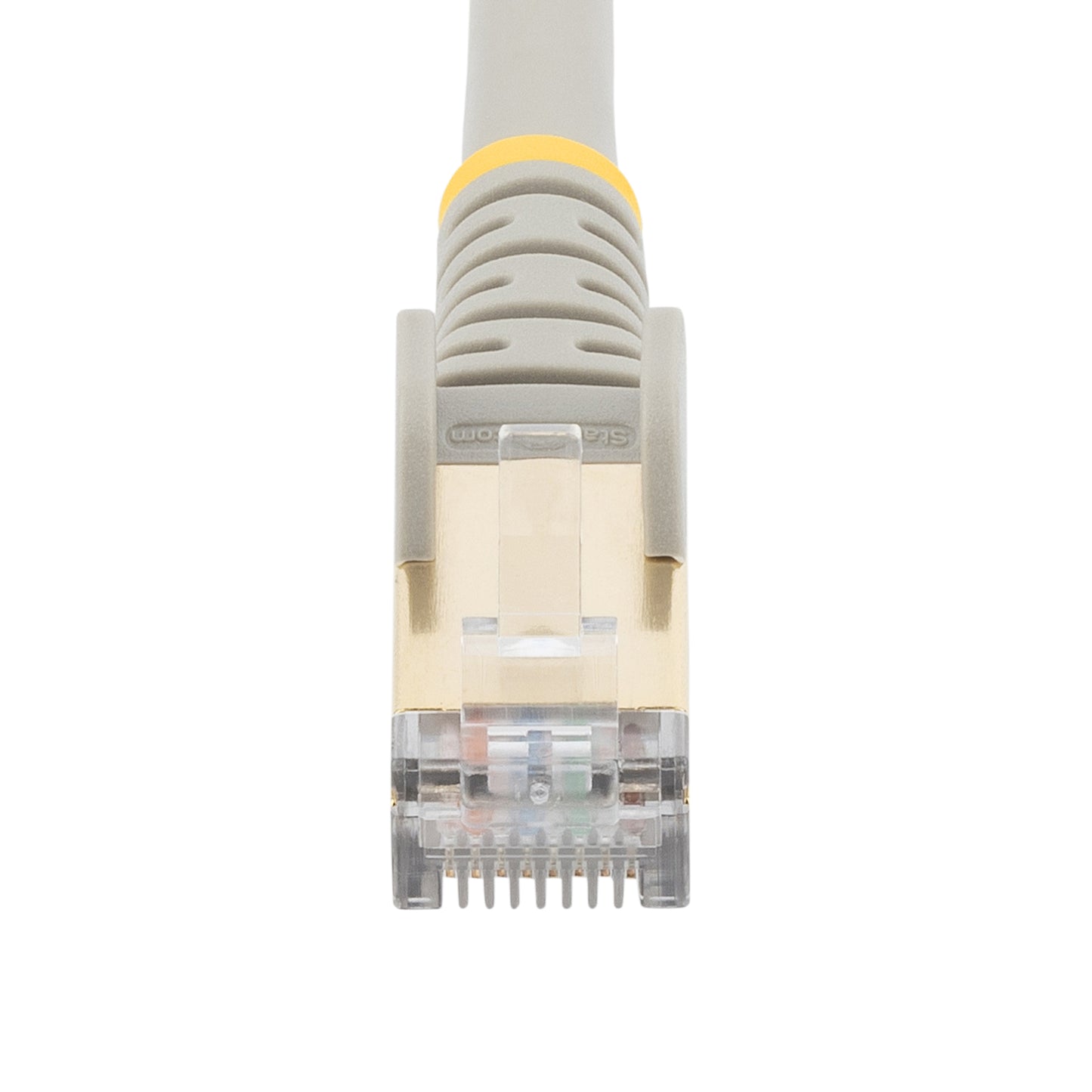 Startech.com Cable de 15CM de Red Ethernet Cat6a Blindado Stp - Gris - Cable For Base de Conexión, Dispositivo de Red, Portátil, Computadora de Escritorio, Hub, Conmutador, Router, Servidor de