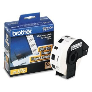 Cinta para Etiquetas Brother DK1219 | 12.70MM, Térmica, 1200/Rollo
