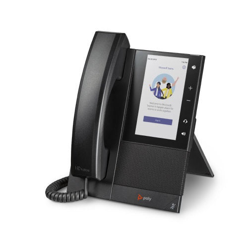 Teléfono de Negocios HP Poly CCX 505 | Compatible con Microsoft Teams, POE-Enabled
