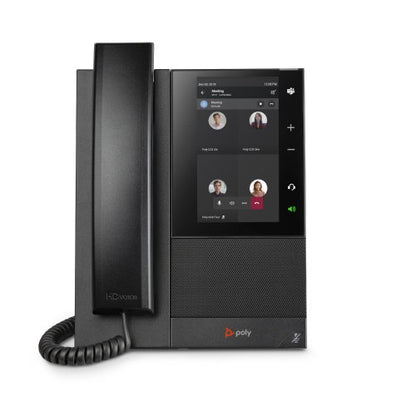 Teléfono de Negocios HP Poly CCX 505 | Compatible con Microsoft Teams, POE-Enabled