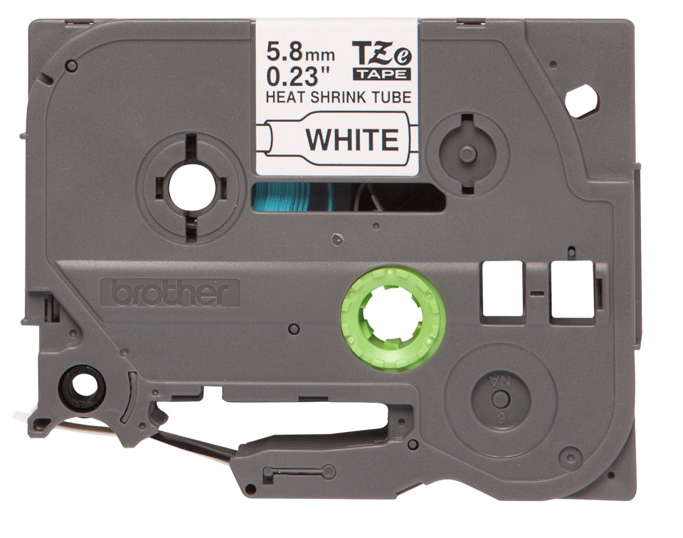 Etiqueta de Cable Brother HSE211 | 5.80MM Ancho, Color Blanco