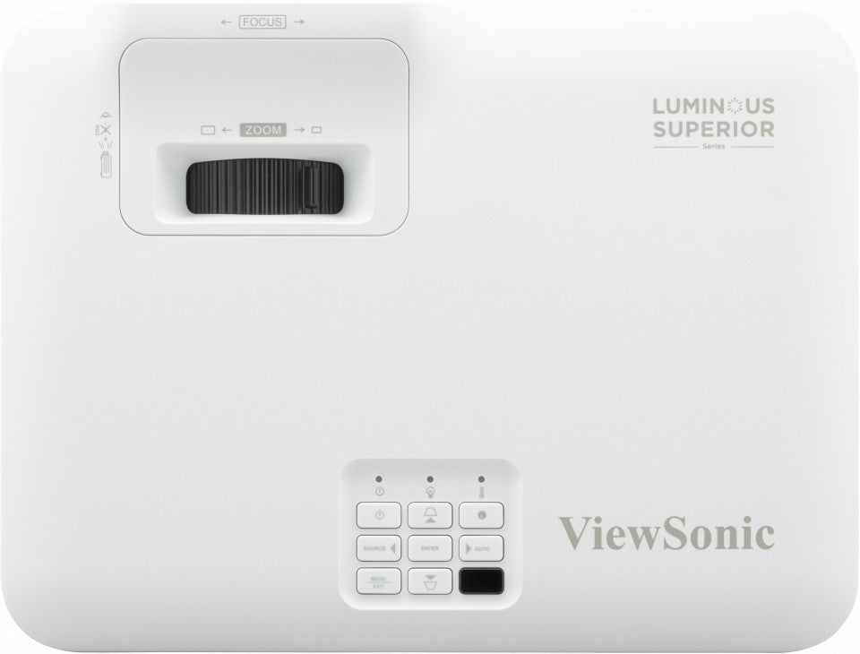 Proyector Dlp Montaje en Pared, Montable en Techo, Montable Sobre el Suelo Viewsonic Ls740hd - 16:9 - Blanco - 1920 X 1080 - Frontal, de Techo - 1080p - 20000hora(s) Normal Mode - 30000hora(s)