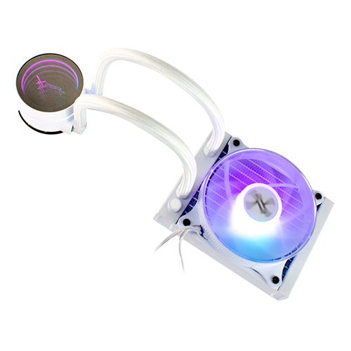 Enfriamiento Líquido Xzeal XZCO409W | 1 Fan 120mm, RGB, 800-2200 RPM, Intel/AMD