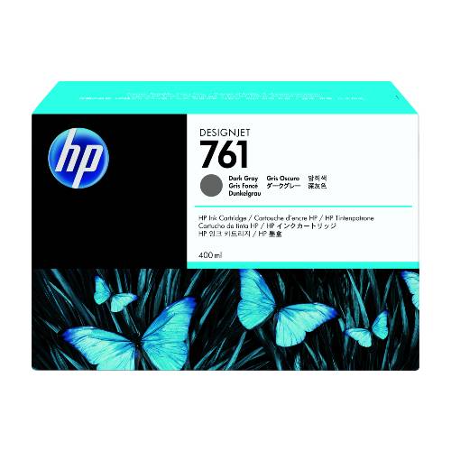 Hp 761 400ml Gris Obscuro Tinta Amplio Formato Cm996a