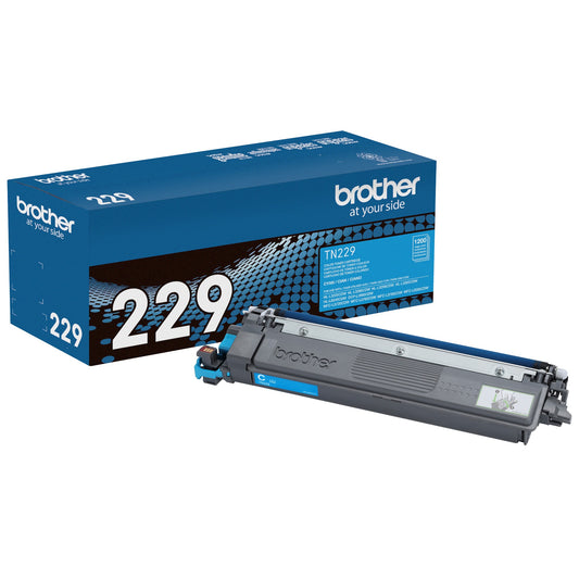 Cartucho de Tóner Brother TN229C | Azul Ciánico, Rendimiento Estándar