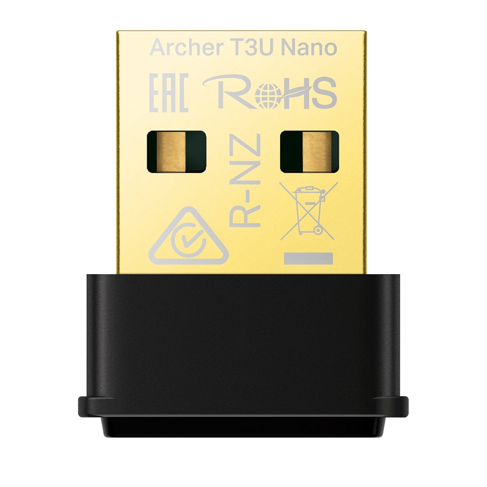 Adaptador Wi-Fi TP-Link Archer T3U Nano | Banda Dual, 1.27 Gbit/s