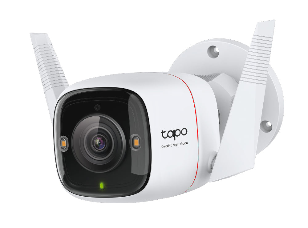 Cámara de Red Tapo C325wb Exterior - Color - Color Visión Nocturna - H.264 - 2688 X 1520 - 4.58MM Fijo Lentes - 20fps - Cmos - WI-FI - Google Home, Alexa Soportado - Ip66 - Resistente a la