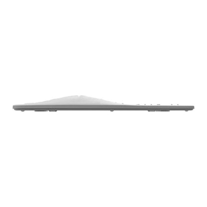 Combo Inalámbrico Acteck 2 en 1  Creator Virtuos Fitt Mk770 / Teclado Ergonómico + Mouse Vertical / 2.4  Mhz / 2400 Dpi / Teclado 100% + Teclas de Membrana / Recargable / Elite Blanco