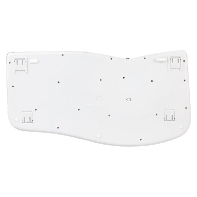 Combo Inalámbrico Acteck 2 en 1  Creator Virtuos Fitt Mk770 / Teclado Ergonómico + Mouse Vertical / 2.4  Mhz / 2400 Dpi / Teclado 100% + Teclas de Membrana / Recargable / Elite Blanco