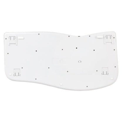 Combo Inalámbrico Acteck 2 en 1  Creator Virtuos Fitt Mk770 / Teclado Ergonómico + Mouse Vertical / 2.4  Mhz / 2400 Dpi / Teclado 100% + Teclas de Membrana / Recargable / Elite Blanco