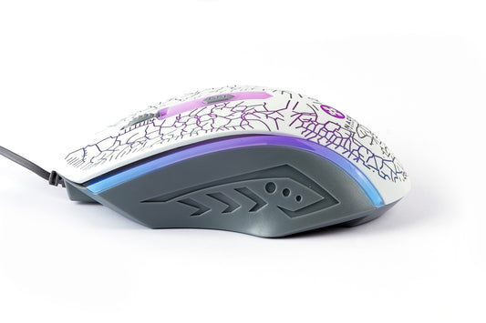 Mouse Óptico Gamer Naceb NA-592BLA | 1200 DPI, Conexión USB