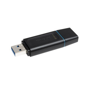 USB 3.2 Memoria Kingston 64GB Datatraveler Exodia ( Negro-verde)