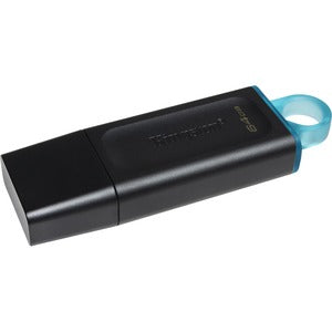 USB 3.2 Memoria Kingston 64GB Datatraveler Exodia ( Negro-verde)