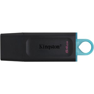 USB 3.2 Memoria Kingston 64GB Datatraveler Exodia ( Negro-verde)