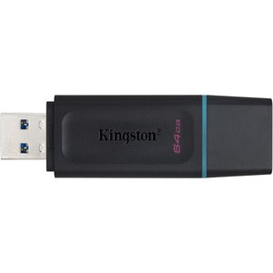 USB 3.2 Memoria Kingston 64GB Datatraveler Exodia ( Negro-verde)