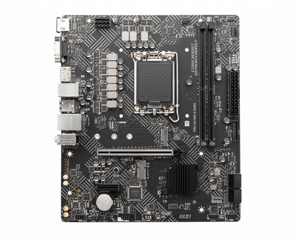Tarjeta Madre MSI PRO H610M-G DDR4, Micro-ATX, LGA 1700, Intel H610, 64GB DDR4, HDMI/DP para Intel