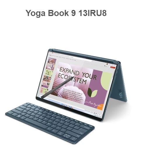 Computadora Portátil 2 en 1 Convertible - Lenovo Yoga Book 9 13iru8 82yq000clm 33.8CM (13.3") Pantalla Táctil - 2.8k - Intel Core I7 13a Gen I7-1355U - Intel Evo Platform - 16GB - 1TB SSD - Español