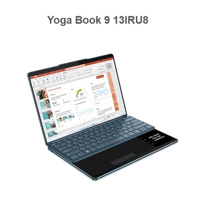 Computadora Portátil 2 en 1 Convertible - Lenovo Yoga Book 9 13iru8 82yq000clm 33.8CM (13.3") Pantalla Táctil - 2.8k - Intel Core I7 13a Gen I7-1355U - Intel Evo Platform - 16GB - 1TB SSD - Español