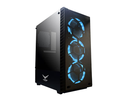 Gabinete Naceb Hydra NA-0602 | Cristal Templado, RGB Full Tower ATX, USB 3.0