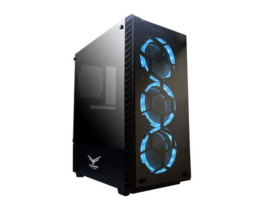 Gabinete Naceb Hydra NA-0602 | Cristal Templado, RGB Full Tower ATX, USB 3.0