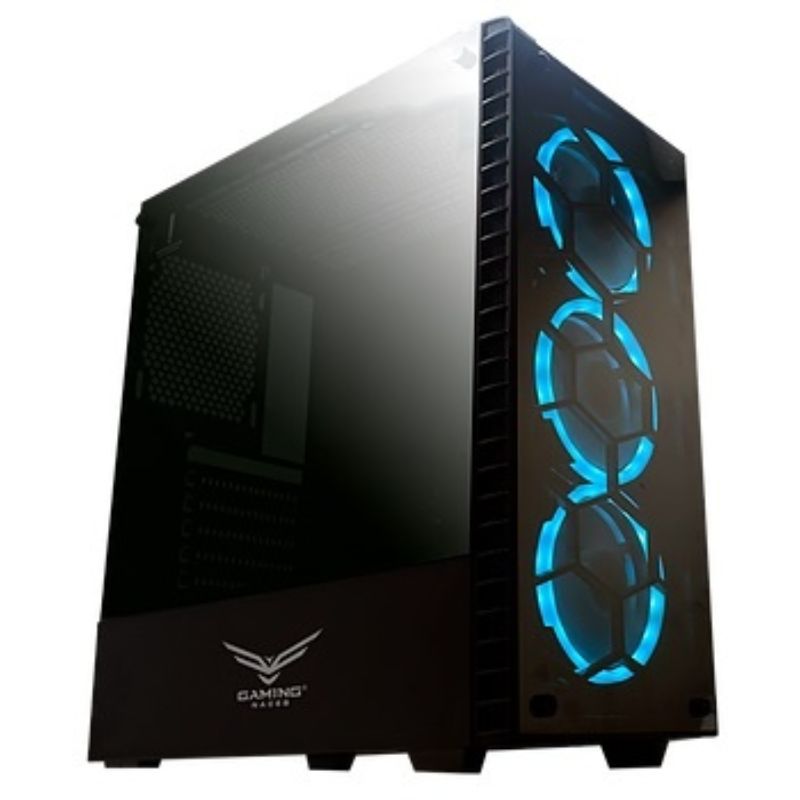 Gabinete Naceb Hydra NA-0602 | Cristal Templado, RGB Full Tower ATX, USB 3.0