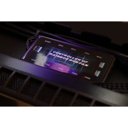 Gabinete Naceb Hydra NA-0602 | Cristal Templado, RGB Full Tower ATX, USB 3.0