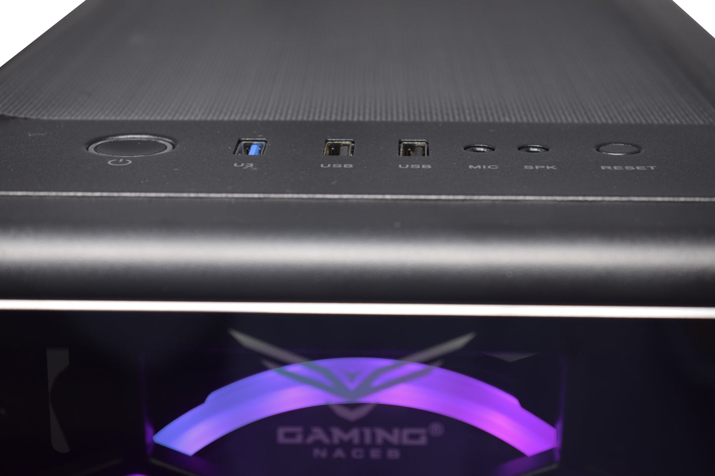 Gabinete Naceb Hydra NA-0602 | Cristal Templado, RGB Full Tower ATX, USB 3.0