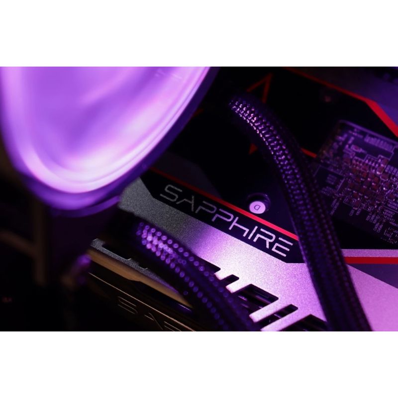 Gabinete Naceb Hydra NA-0602 | Cristal Templado, RGB Full Tower ATX, USB 3.0