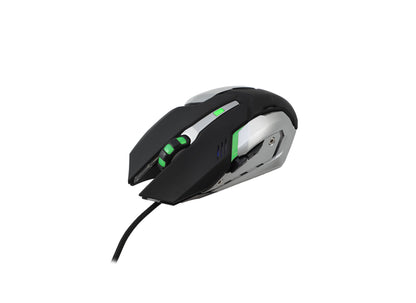 Kit Teclado y Mouse Gamer Naceb NA-0911 | LED, Base de Metal Aerodinámico