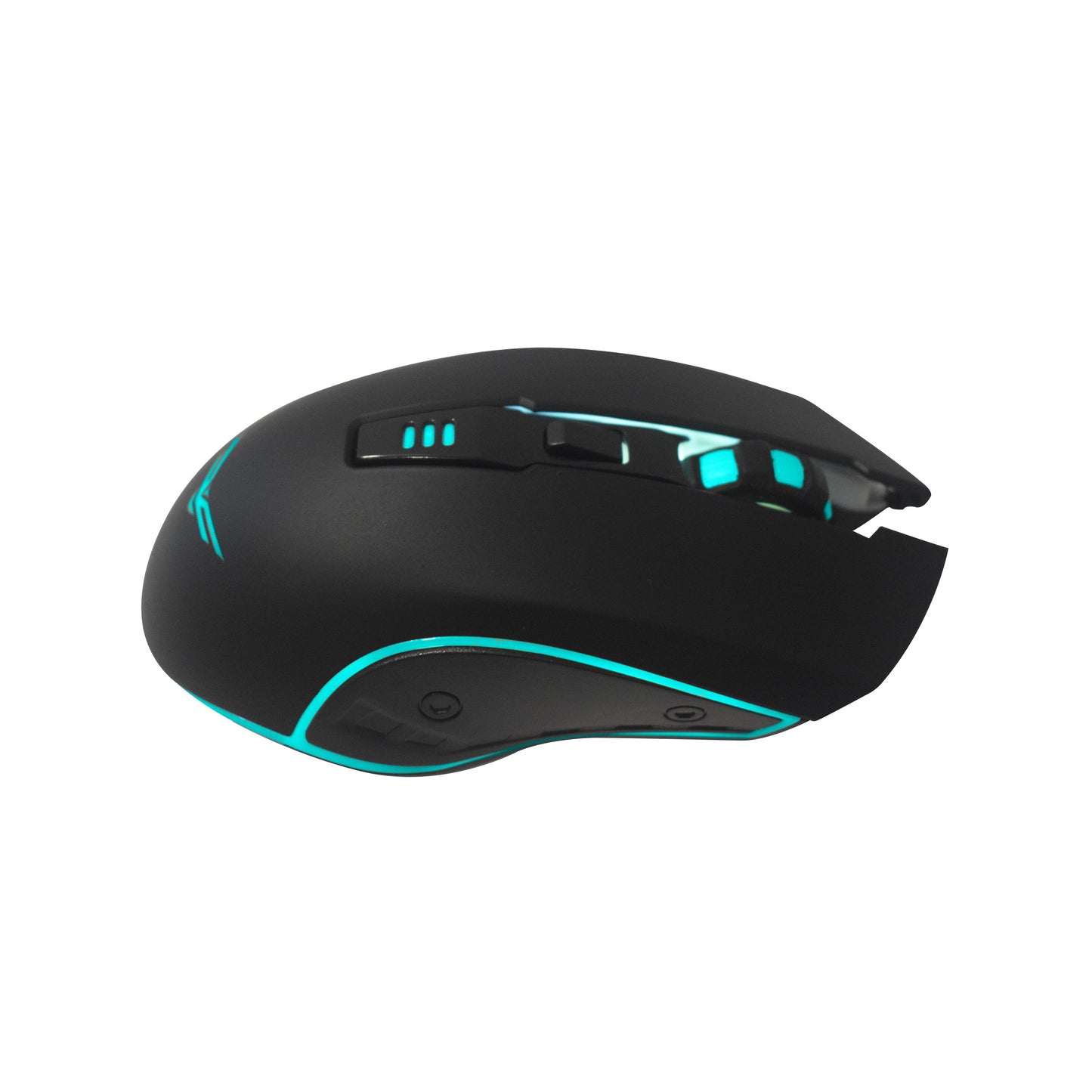 Mouse Gamer Naceb Horus LED Alambrico Optico 3200 Dpi Negro