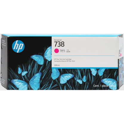 Hp Inc Cartucho de Tinta Hp 738 Inyección de Tinta - Magenta - Original