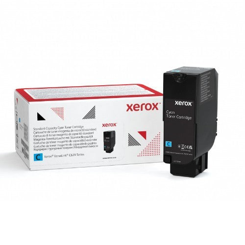 Xerox Toner de Capacidad Estandar Color Cyan, Rendimiento de 6k Paginas para Multifuncional Versalink C625