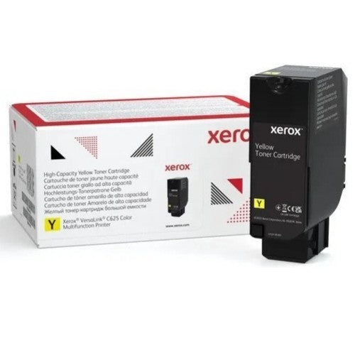 Xerox Toner de Capacidad Estandar Color Amarillo, Rendimiento de 6k Paginas para Multifuncional Versalink C625