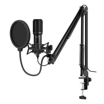 Micrófono Xzeal XZKMC1B | Condensador, Omnidireccional, 50Hz a 16kHz