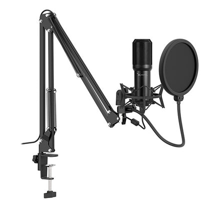 Micrófono Xzeal XZKMC1B | Condensador, Omnidireccional, 50Hz a 16kHz