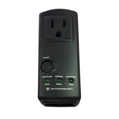 Vica Protector de Voltaje Vp-132, Capacidad de 2500va / 1800w, Certificado Nom, Indicadores Led, 1 Toma, Puerto Rj45, Protección de Retardo de 15 Segundos, 30 Segundos, 3 Minutos, Proporciona