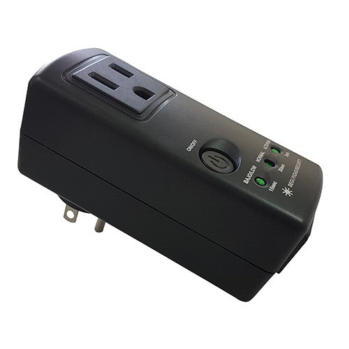 Vica Protector de Voltaje Vp-132, Capacidad de 2500va / 1800w, Certificado Nom, Indicadores Led, 1 Toma, Puerto Rj45, Protección de Retardo de 15 Segundos, 30 Segundos, 3 Minutos, Proporciona
