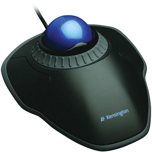 Orbit Trackball Compacto de 2 Botones Alambrico con Aro de Scroll