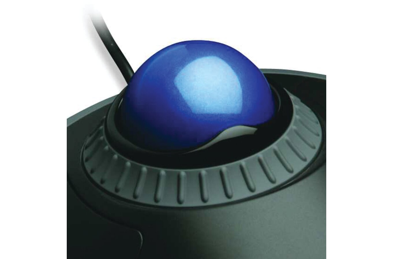 Orbit Trackball Compacto de 2 Botones Alambrico con Aro de Scroll